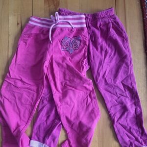 Pink Kids Bottoms Set